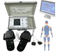 NOOGRRFA Scanner De Santé Multifonctionnel, Analyseur De Composition Quantique Portable, avec Analyse 3D, 45 Rapports, Tests Professionnels, Facile À Utiliser, avec Chaussons Et Testeur Manuel