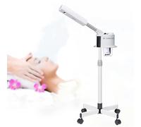 NOOGRRFA Vaporisateur Facial À Tube Unique,Nano-Atomisation,Brumisation De 3 À 5Min,Buse Rotative À 360°,Fonction De Minuterie,Capacité De 600Ml,Réservoir d'eau en ABS,pour La Maison,Le Salon,Le Spa