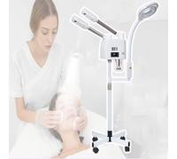 NOOGRRFA Vaporisateur Vapeur Hydratant À Double Pulvérisation,Brume Chaude De 3 À 5Min,Source Lumineuse Stable De 24W,Grossissement X8,Réservoir d'eau De 650Ml,Brumisation Rapide,Smart Touch,White