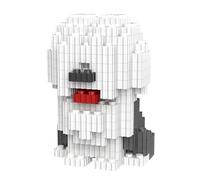 NOOLY Blocs de Construction pour Microchiens, Briques pour Animaux de Compagnie pour Adultes et Garçons Filles CLJM-01 (Ancien Berger)