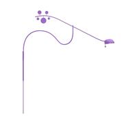 Noon Lampe murale Juno Lila-lila