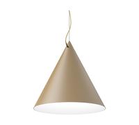 Noon Suspension Castor 60 cm Beige-beige clair-argenté