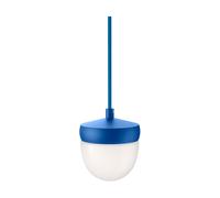 Noon Suspension Pan verre givré 10 cm Blå-blå