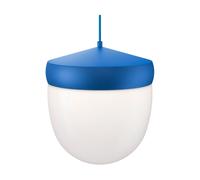 Noon Suspension Pan verre givré 30 cm Blå-blå