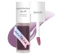NOONI Huile à lèvres coréenne - Appleblacktea | longue durée, hydratant, repulpant, revitalisant pour les lèvres sèches, imperméable, aucun écaillage, couleur à lèvres hydratante