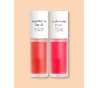 Nooni Set d'huiles de soin pour les lèvres Apple Seed Lip Oil Set - 4 g * 2 pcs Appleberry, Applecherry