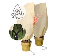Noor Capot de Protection d'hiver 80 cm x 60 cm (H x l) Lot de 2 25 g/m S