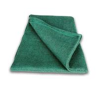 NOOR Couverture en Toile de Jute - Vert - 1 x 3 m - H215