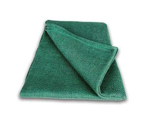 NOOR Couverture en Toile de Jute - Vert - 1 x 3 m - H215