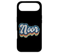 Noor Prénom Fille Style Vintage Années 70 80 Personnalisé Coque pour iPhone Air