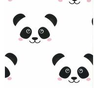 Noordwand papier peint Fabulous World Panda blanc