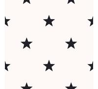Noordwand Papier peint Friends & Coffee Little Stars Noir et blanc