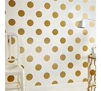Noordwand Papier peint Kids @ Home Dotty blanc et doré Blanc