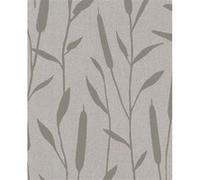Topchic Papier peint Reed Plumes Beige métallisé
