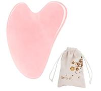 Noosverl Gua Sha Visage et Corps, Outil de Massage 100% naturel en pierre de jade pour le Visage, les Yeux, le Cou pour le soin de la Peau, la beauté et la relaxation des muscles du corps