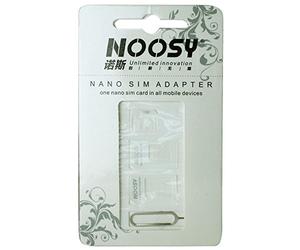 noosy FT104251 Adaptateur de Carte SIM 41 pour Nano/Micro SIM Blanc