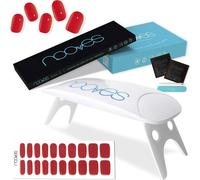 Nooves Feuilles Ongles Gel Premium Trousse Rouge 5uts