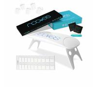 Nooves Lot de 5 feuilles de gel de qualité supérieure pour manucure française