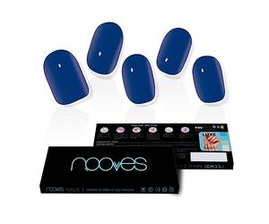 NOOVES NAILS Feuilles à Ongles en Gel Précuré Premium - Eaux Profondes | Bandes À Ongles Gel Semi-Permanent| Autocollants Ongles Semi-Permanents en Gel| Gel Nail stickers| Ongles Gel…