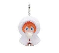 Noowye Ayanami Rei Stuffed Soft Plush Figurine Anime Asuka Langley Soryu Peluche Pendentif 10 cm Sac Pendentif Sac PP Coton Anime Cadeau pour les fans