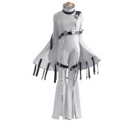 Noowye Costume de cosplay Anime CC pour femme - Vêtements de bondage avec perruque verte - Ensemble complet pour Halloween, cosplay, fête, carnaval - Costume pour femme