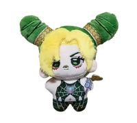 Noowye Cujoh Jolyne Plush Figurine Anime Cujoh Jolyne Stuffed Figurines PP Coton Maison Voiture Décoration Livre Sac Pendentif pour Fans 10 cm