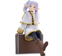Noowye Frieren Figurine Anime Frieren Coffre 13 cm assis Figurine d'action Statue PVC Manga Figurine Noël Maison Bureau Ornement Anniversaire
