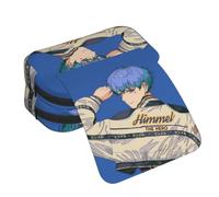 Noowye Frieren Trousse Dessin animé Ciel/Loin Trousse Dessin animé Impression 3D Grande Double Fermeture Éclair Japonais Stylo Retour à l'École, Type 6., 21*7.5*10CM, Porte-documents