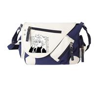 Noowye Hisoka Sac à bandoulière Anime Chrollo Lucilfer Messenger Bag Shalnark Sac à bandoulière pour homme et femme Grand sac avec plusieurs compartiments, Type 15, 31*12*26CM