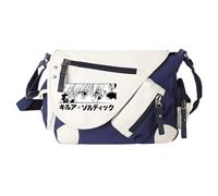 Noowye Hisoka Sac à bandoulière Anime Chrollo Lucilfer Messenger Bag Shalnark Sac à bandoulière pour homme et femme Grand sac avec plusieurs compartiments, Type 17, 31*12*26CM
