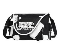 Noowye Hisoka Sac à bandoulière Anime Chrollo Lucilfer Messenger Bag Shalnark Sac à bandoulière pour homme et femme Grand sac avec plusieurs compartiments, Type 05, 31*12*26CM