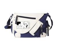 Noowye Hisoka Sac à bandoulière Anime Chrollo Lucilfer Messenger Bag Shalnark Sac à bandoulière pour homme et femme Grand sac avec plusieurs compartiments, Type 16, 31*12*26CM