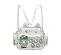 Noowye Kawaii Chat Ita Bag Anime Maomao Sac à dos avec esthétique réglable Sac d'école japonais Y2k Sac à main mignon pour femme pour décoration DIY, Type 04, 21*12*20CM