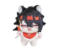 Noowye Mysta Rias/Vox Akuma - Peluche - Pendentif en peluche - Luca Kaneshiro - Mini coussin d'anime - Décoration - Cadeau pour les fans - 10 cm