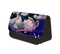 Noowye Nanakusa Nazuna/YAMORI KO Hirata Niko Grande trousse créative en forme de triangle Back to School Fournitures scolaires pour étudiants, Type 2., 22*7.5*13CM, Porte-documents