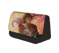 Noowye Nanakusa Nazuna/YAMORI KO Hirata Niko Grande trousse créative en forme de triangle Back to School Fournitures scolaires pour étudiants, Type 3., 22*7.5*13CM, Porte-documents