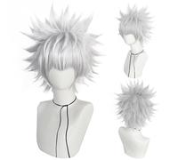 Noowye Perruque Cosplay Kurapika/GON·FREECSS Wig Anime Personnage Cheveux Machini/Feitan Pōtoo/Killua zaoldyeck/Chrollo Lucilfer/Nephelpito/Aruka Zorudikku