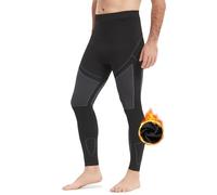 NOOYME Collant Thermique Homme sous Pantalon Long Chaud Thermique Homme Caleçon à Séchage Rapide Legging Ski Course à Pied