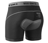 NOOYME Cuissard Velo Homme Cycliste avec Coussin 18D Rembourré Cuissard VTT Homme Respirant à Séchage Rapide Short Cycliste Homme Anti-Glissante pour Cycliste Homme