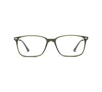 NOOZ Lunettes loupe de lecture Kaki Rectangulaire Dioptrie +2.5 en Nylon pour homme et femme presbytie Essential Bao