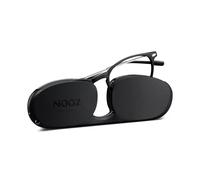 NOOZ Optics - Lunettes de Lecture Essential Alba - Forme Ovale - Montures ultra-légères en Nylon - Etui ultra-compact pour les avoir au Quotidien - 6 Couleurs - Noir - +2