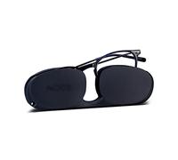 NOOZ Optics - Lunettes de Lecture Essential Alba - Forme Ovale - Montures ultra-légères en Nylon - Etui ultra-compact pour les avoir au Quotidien - Bleu marin - +2.5