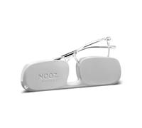 NOOZ Optics - Lunettes de Lecture Essential Bao - Forme Rectangulaire - Montures ultra-légères en Nylon - Etui ultra-compact pour les avoir au Quotidien - 6 Couleurs - Gris - +3