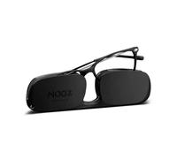NOOZ Optics - Lunettes de Lecture Essential Bao - Forme Rectangulaire - Montures ultra-légères en Nylon - Etui ultra-compact pour les avoir au Quotidien - 6 Couleurs - Noir - +2