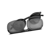 NOOZ Optics Lunettes de soleil et Lunette Loupe - Unisexe - Lunettes de Lecture Légères pour Femmes avec Etui Compact - Presbytie - CRUZ - Rondes - Noir - 1,5