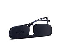 NOOZ Optics - Lunettes Loupe - de Lecture - Montures ultra-légères en Nylon (17g) - Etui ultra-compact pour les porter au Quotidien - Anti-rayures Anti-Reflets - Rectangulaire - Navy - 1,5