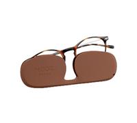 NOOZ Optics Lunettes Loupe Unisexes - Lunettes de Lecture Ultra-légères (17g) pour Femmes et Hommes avec Etui Compact - Presbytie - CRUZ - Ovale - Tortoise - 1,5