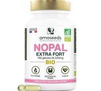 Nopal Bio Extra Fort | Formule Puissante | 180 Gélules Vegan | Qualité Supérieure