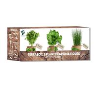 Nopalia® kit herbes aromatiques: basilic, persil, ciboulette, coriandre, romarin