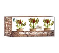 Nopalia® kit plantes carnivores - dionée attrape-mouche - kit complet